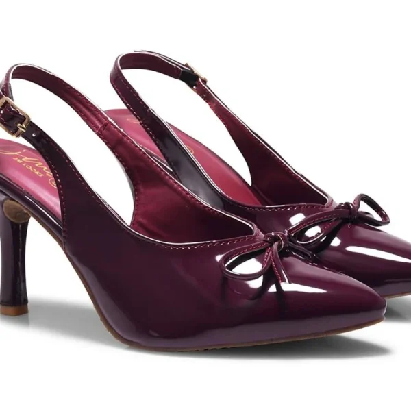 JM LOOKS Women's Pointed Toe Stiletto Slingback Heels